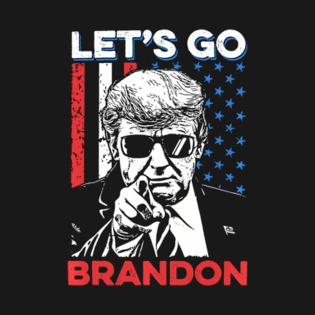 Let'S Go Brandon Donal Trump by lam-san-dan