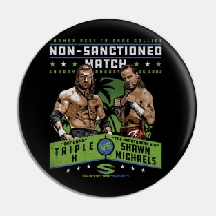 Triple H & Shawn Michaels Summer Slam 2002 Pin