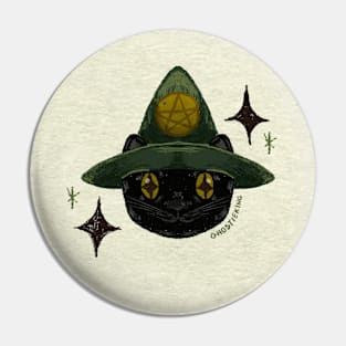 Bub, The Familiar Cat Pin