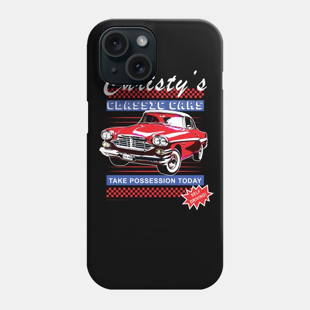 Christy's Classic Cars Phone Case by Daily Detour