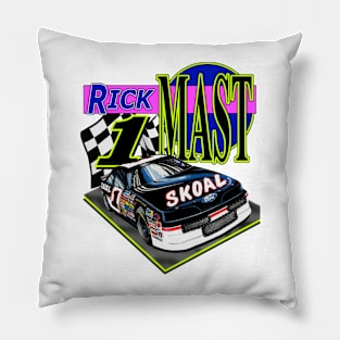 Rick Mast Skoal Retro Nascar Design Pillow