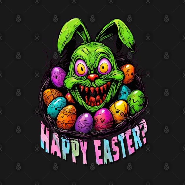 Happy Easter - Basket Case Bunny by LopGraphiX