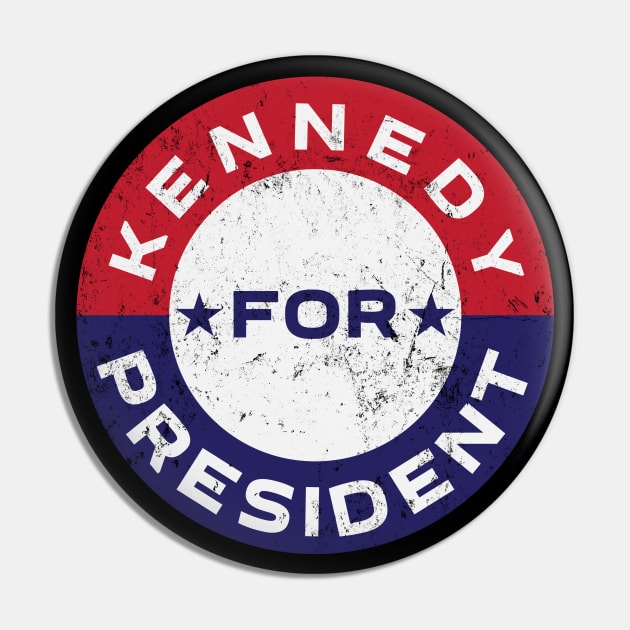 Vintage Kennedy For President Pin by The Libertarian Frontier 