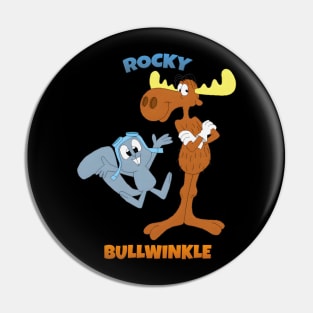 Rocky and Bullwinkle Pin