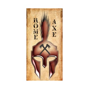 The Axe Shoppe | Rome Axe throwing Sticker T-Shirt