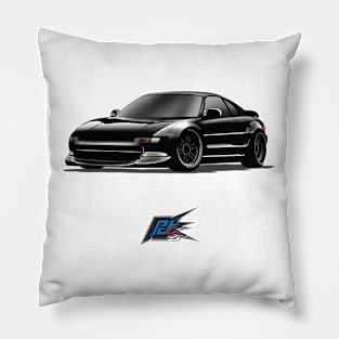 toyota mr2 black Pillow