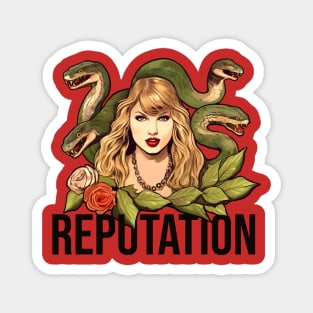 Taylor Swift Reputation Patch Magnet for Sale by youresoheavenly