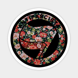 Antifa Floral Magnet