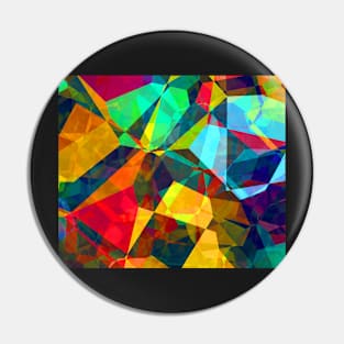 Diamond Shapes Pattern Pin