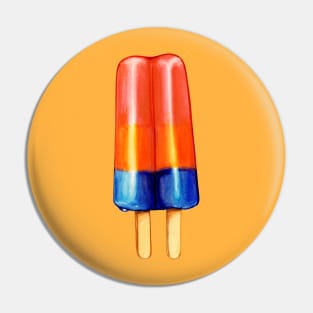 Rainbow Double pop Pin