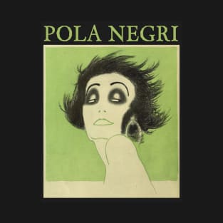 POLA NEGRI - Vampire - Silent Film Vamp T-Shirt