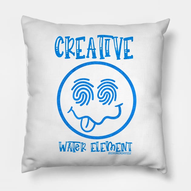 The Creative Water Element Pillow by SherringenergyTeez