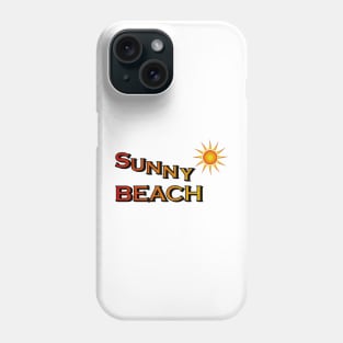 Sunny Beach - Sidni Phone Case