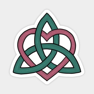 Celtic Knot Heart (sparkle) Magnet