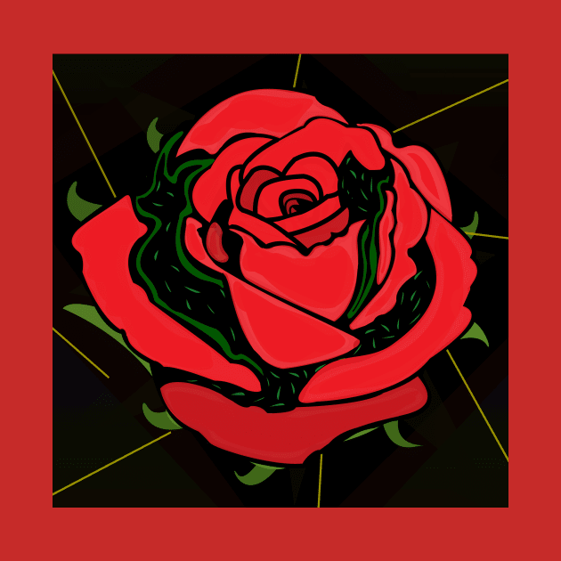 Red Rose by momomoma