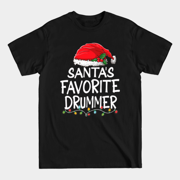 Disover santas favorite drummer - Santas Favorite Drummer - T-Shirt