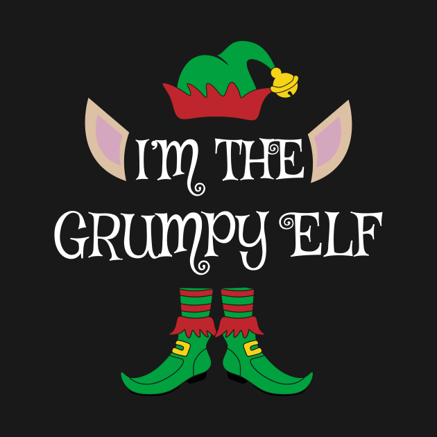 I'm The Grumpy Christmas XMas Elf by Meteor77