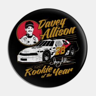 Davey Allison Rookie Of The Year 1987 Pin