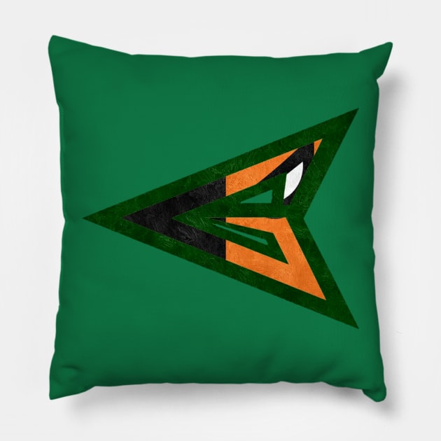 Arrow vs Deathstroke Pillow by Freeman_the_great