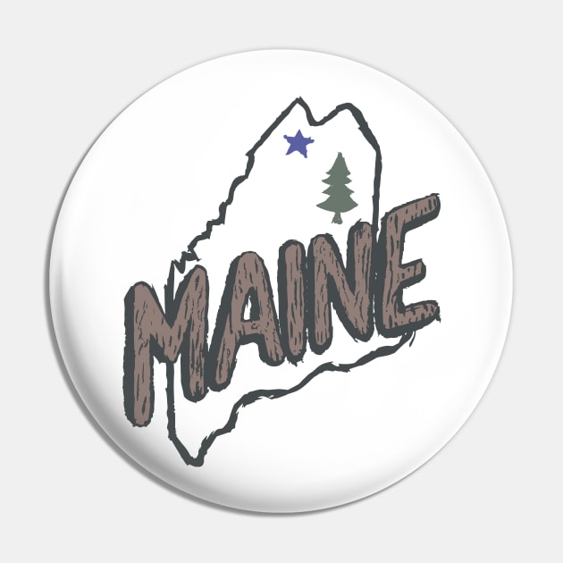 Maine 03 Pin by Very Simple Graph