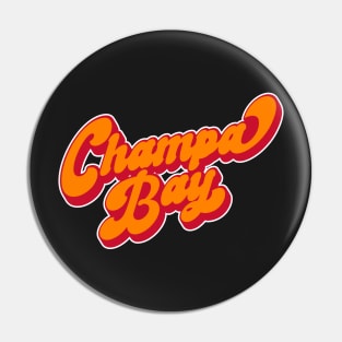 Champa Bay Cool Tampa Bay Football Hockey Gift Champions 20-21 Pin