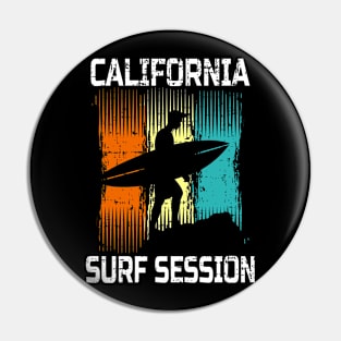 California surf session Pin