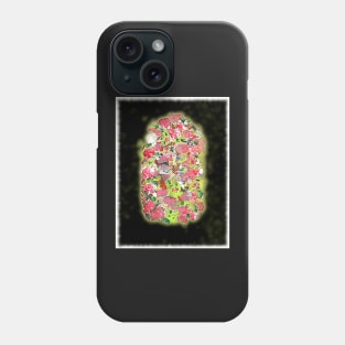 Colourful Acrylic Flowers Phone Case