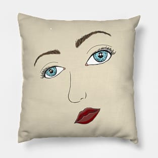 Beauty Face Pillow