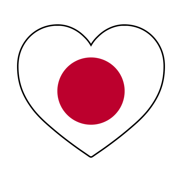 Heart - Japan by Tridaak