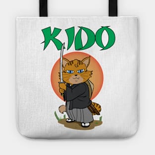 Kido the Samurai Cat Tote