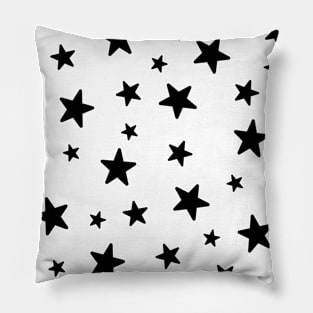 Black Stars Pillow