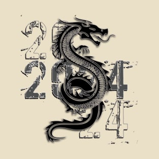 Chinese New Year of Wood Dragon 2024 T-Shirt