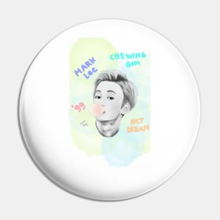Mark chewing gum Pin