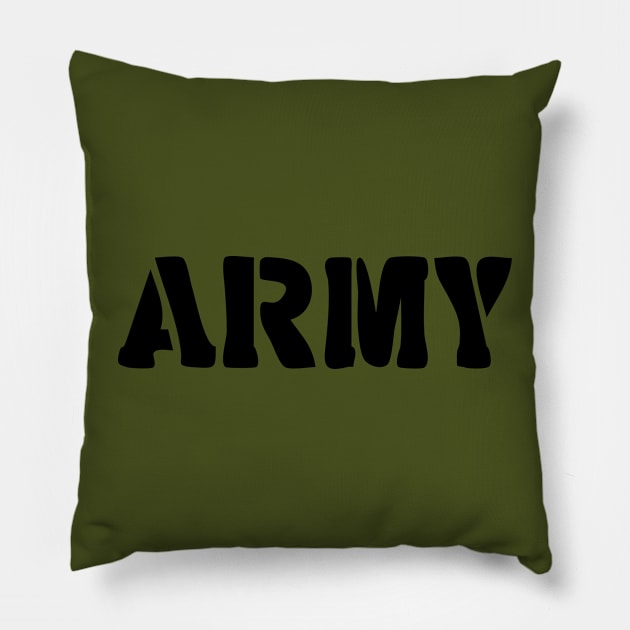 US Army Pillow by Seaside Designs