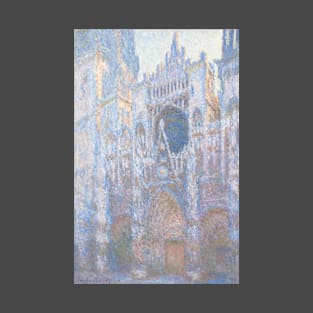 The Portal of Rouen Cathedral in Morning Light by Claude Monet T-Shirt