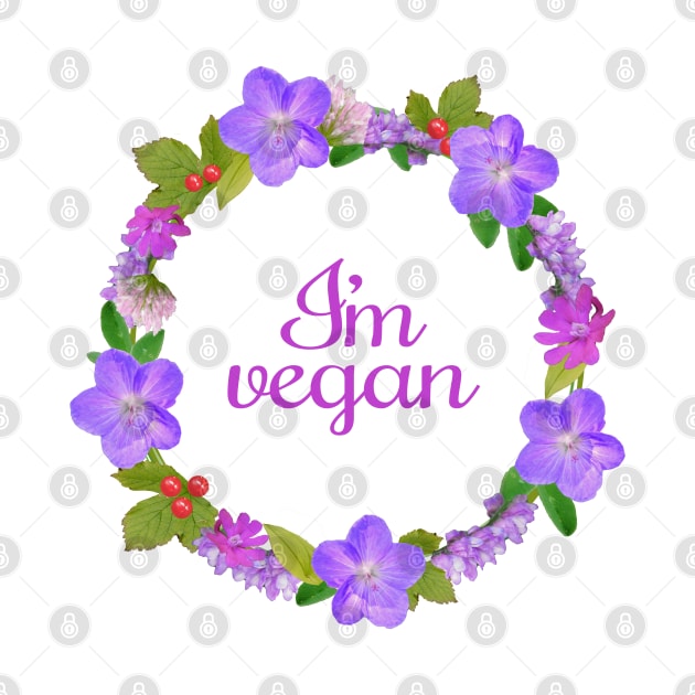 I'm vegan by Purrfect