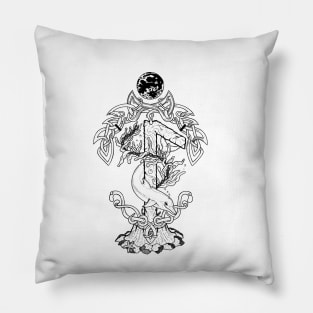 LAGUZ Norse Rune Pillow