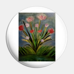 wildflowers growing beside a pond Pin