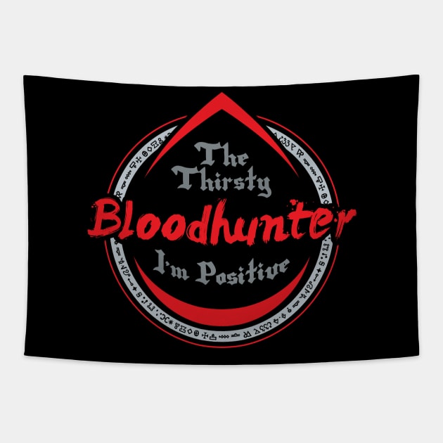 Dungeons & Dragons Bloodhunter Class Tapestry by Natural 20 Shirts