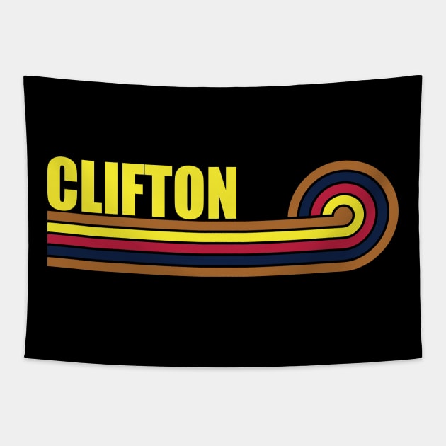 Clifton Arizona horizontal sunset 2 Tapestry by DPattonPD