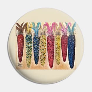 Calico Corn Pin