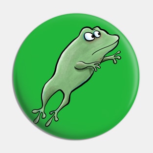 Leaping Frog Pin