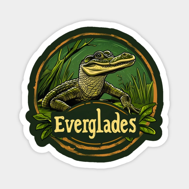 Everglades National Park Magnet by Wintrly