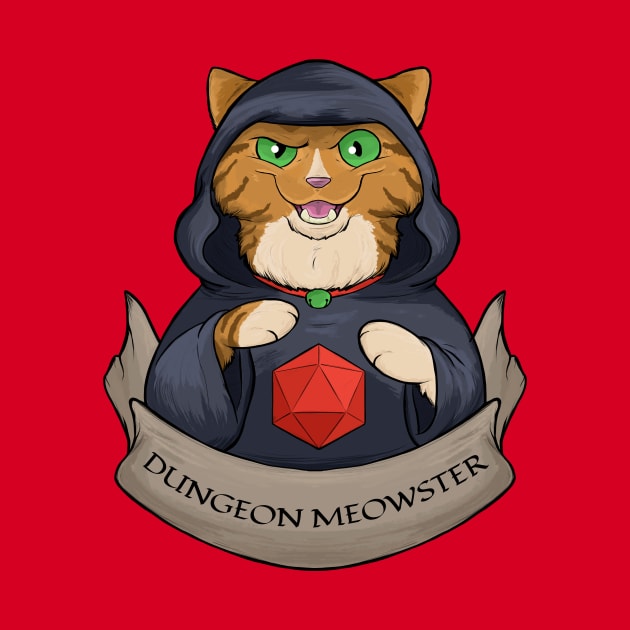 Dungeon Meowster Tabby Cat by DnDoggos