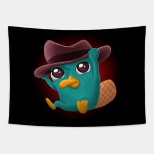 Baby Perry The Platypus Tapestry