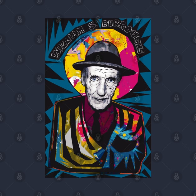 William S. Burroughs by Exile Kings 