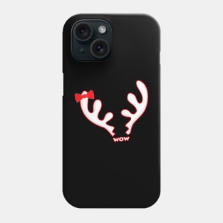 wow horns butterfly Phone Case