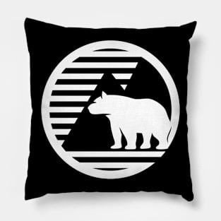 Bear Mountain Icon Pillow