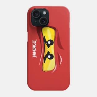 Ninjago Eyes RED Ninja FanArt FanMade Phone Case