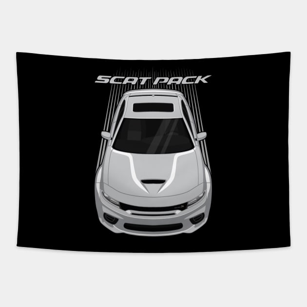 Dodge Charger Scat Pack Widebody - Silver Tapestry by V8social